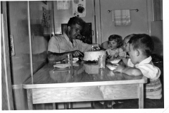 Blue binder photos 152 Jack Mick Paddy Kel on his 1st Birthday