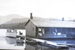 Envelope 4045 Dave Walkers float house Sproat lake