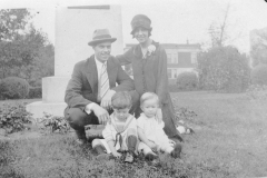 Gray Binder Photos 117 Carl Marie Robert (3yrs)  & Leonard (18mo) Smitha Sept 1926