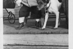 Gray Binder Photos 367 Larry Vanstone and his dog Terry