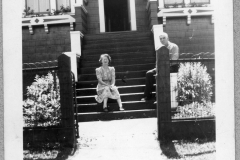 Gray Binder Photos 372 Jessie and Bill Willet at her home 2236  5th Ave Vancouver