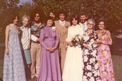 Gray Binder Photos 572 R to L Kay Vanstone Jessie Willet Wally Doran possibly Maureen and husband the Mollly Doran