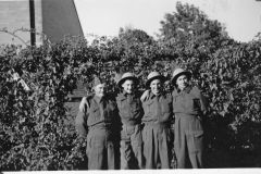 Gray Binder Photos 199 War Carl 2nd from left