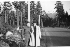 Gray Binder Photos 201 War perhaps friend of Carls taken at Alberni Summit