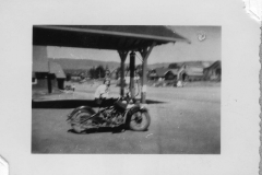 Gray Binder Photos 245 Carl and his Motorcycle