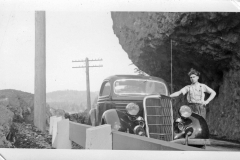 Gray Binder Photos 271 Angel Rock Cameron Lake before collapse 1947