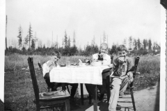 Gray Binder Photos 307 Carl on left and perhaps cousins abt 1930