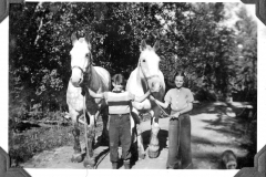 Hilma & Daves Album 115 Jack and who with horses