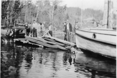 Hillmas photo album 060 Boat Launch Sproat Lake 1939