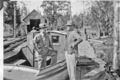 Hillmas photo album 065 Boat Launch Sproat Lake 1939