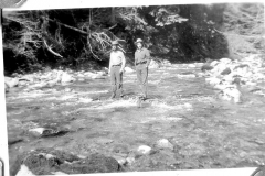 Jacks Album 040 Sarita River 1948 Jack on right