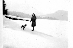 Jacks Album 054 Big Freeze Sproat Lake 1949 Eileen