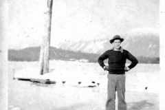 Jacks Album 056 Big Freeze Sproat Lake 1949 Jack