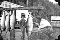 Jacks Album 065 Nahmint Lodge Sept 1954 Mick with Ray Etten