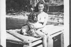 Jacks 2nd Album 024 Eileen & Murphy Sproat Lake summer 1949