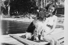 Eileens-photo-album-103-Murphy-and-Eileen-at-Sproat-Lake-1949