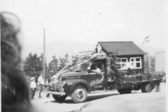 Eileens-photo-album-125-Port-Alberni-parade-abt-1948-Lyle-Cody-trucking