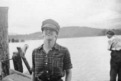 Eileens-photo-album-153-Eileen-at-Weiner-bay-Sprroat-lake-1946