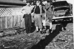 Eileens-photo-album-194-Jack-Hima-and-perhaps-Carl-backyard-of-2nd-Ave-home-abt-1946