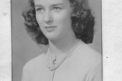 Family Portraits 012 Eileen Doran 1946 High School Photo